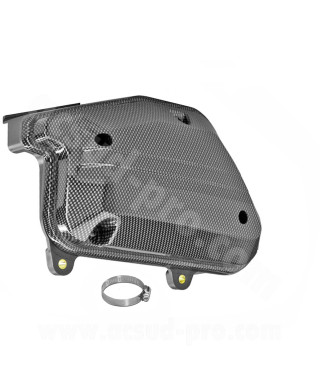 BOITIER FILTRE A AIR COMPLET ADAPT MBK 50 BOOSTER 1990-2003 STUNT 1990-2003 YAMAHA 50 BWS 1990-2003  IMITATION CARBONE