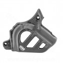 CACHE PIGNON ADAPT MINARELLI 50 AM6 MBK 50 X-POWER X-LIMIT YAMAHA 50 TZR DTR PEUGEOT 50 XPS XR6 RIEJU 50 RS1IMITATION CARBONE