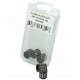 CAGE A AIGUILLES PISTON INA ADAPT PEUGEOT 50 LUDIX SPEEDFIGHT 3 JET FORCE  12 X 16 X 16  (BOITE DE 5 PIECES)