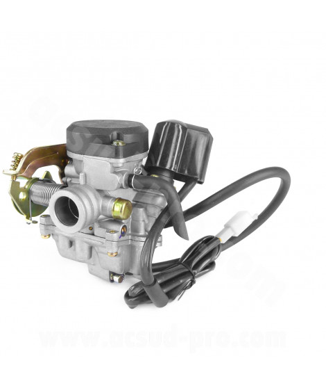 CARBURATEUR COMPLET ORIGINE TNT MOTOR ROMA EURO 3 ADAPT SCOOT CHINOIS GY6 50CC 4T 10P KYMCO AGILITY 4T PEUGEOT KISBEE 4T