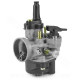 CARBURATEUR DELLORTO PHVA 175 ED SENDA (MONTAGE SOUPLE - AVEC GRAISSAGE - SORTIE CABLE BOISSEAU DROITE - STARTER A LEVIER)