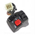 COMMODO COMMUTATEUR GAUCHE DOMINO ADAPT MBK 50 BOOSTER 2000 NG 2000 STUNT 2000 YAMAHA 50 BWS 2000 BW BUMP 2000 /SLIDER 2000