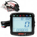 COMPTEUR DIGITAL MULTI FONCTIONS KOSO XR01 (TOTALISATEUR KILOMETRIQUETOTALISATEUR HEURESJAUGE