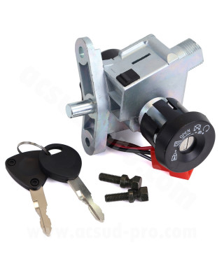 CONTACTEUR A CLE SCOOTER ADAPT MBK 50 OVETTO 4T 2008 NITRO 2T + 4T 2013 YAMAHA 50 NEOS 4T 2008 AEROX 2T + 4T 2013 4 FILS