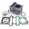 CYLINDRE MAXISCOOTER RB MAX ALU ADAPT YAMAHA MAJESTY 150CC  XMAX 150CC  Ø57mm AXE Ø14mm* FANTIC CABALLERO YAMAHA WR R 125cc