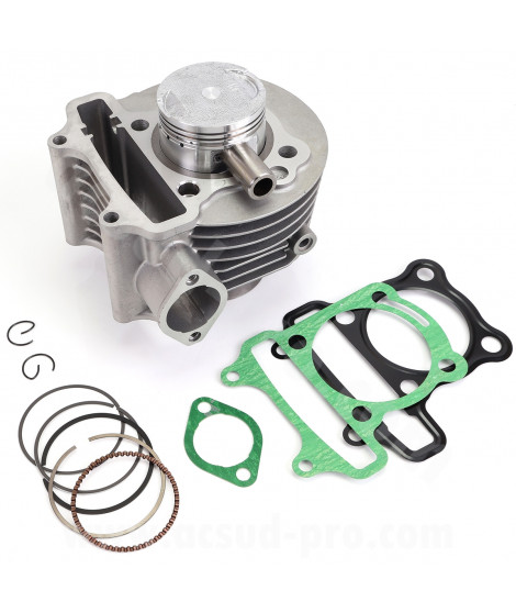 CYLINDRE MAXISCOOTER TNT FONTE ADAPT KYMCO 125 AGILITY 4T PEOPLE 4T SUPER 8 4T  AXE DE Ø15 PISTON PLAT Ø524