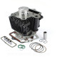 CYLINDRE PISTON MOTO TNT FONTE ADAPT REPLIQUES DAX CITY SKYTEAM 50cc YAMASAKI KYMCO KPW EUROCKA4T Ø39 (MOTEUR 139FMB)