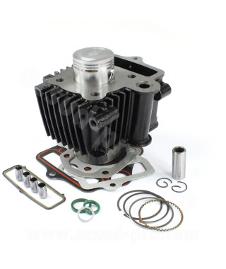 CYLINDRE PISTON MOTO TNT FONTE ADAPT REPLIQUES DAX CITY SKYTEAM 50cc YAMASAKI KYMCO KPW EUROCKA4T Ø39 (MOTEUR 139FMB)
