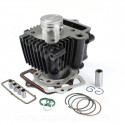 CYLINDRE PISTON MOTO TNT FONTE ADAPT REPLIQUES DAX CITY SKYTEAM 50cc YAMASAKI KYMCO KPW EUROCKA4T Ø39 (MOTEUR 139FMB)