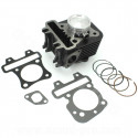 CYLINDRE SCOOTER CARENZI  FONTE ADAPT PIAGGIO 50CC 4T ZIP FLY LIBERTY VESPA LX ET4 Ø49mm  (OEM : 969603 MOTEUR 2 SOUPAPES)