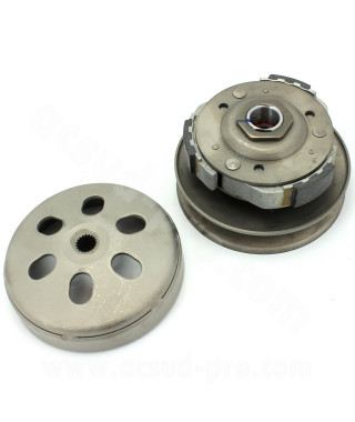 EMBRAYAGE COMPLET ADAPT HONDA 125 SH 125 SHi 125 NES@ SWING KYMCO 125 AGILITY 125 LIKE 125 PEOPLE MALAGUTI 125 BLOG 125