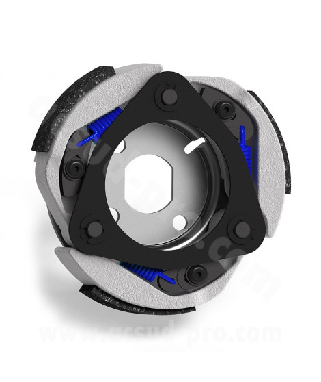 EMBRAYAGE MAXISCOOTER MALOSSI MAXI DELTA CLUTCH ADAPT HONDA 125 PCX SH DYLAN S WING YAMAHA XMAX NMAX 21 24 KYMCO AGILITY 16P