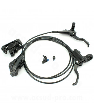 FREIN VELO A DISQUE HYDRAULIQUE BR-MT200 AVANT ET ARRIERE (LA PAIRE) + DURITE 1650MM AVEC OLIVES ET INSERTS