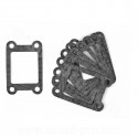 JOINT CLAPET MOTO ADAPT MINARELLI AM6 50CC BETA 50 RR MBK 50 X-POWER YAMAHA 50 TZR PEUGEOT (PAR POCHETTE DE 10 JOINTS)