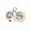 JOINT MOTEUR COMPLET MOTO ADAPT MINARELLI AM6 50CC BETA 50 RR MBK 50 X-POWER YAMAHA 50 TZR PEUGEOT 50 XPS RIEJU 50 RS (POCHETTE)