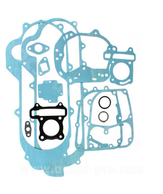 JOINT MOTEUR COMPLET SCOOTER ADAPT MOTEUR GY6 50CC 139 QMB/A - POUR MOTEUR 10 POUCES ET 12 POUCES - (POCHETTE DE JOINT COMPLETE)