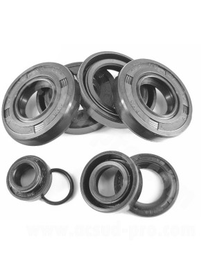 JOINT SPI MOTEUR ADAPT MINARELLI AM6 50CC BETA 50 RR MBK 50 X-POWER YAMAHA 50 TZR PEUGEOT 50 XPS RIEJU 50 (POCHETTE DE 7 JOINTS)