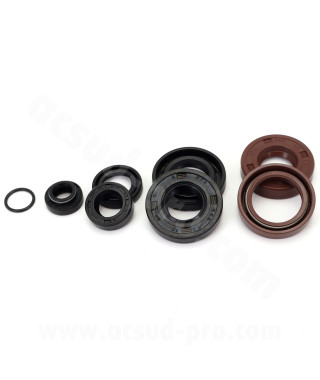 JOINT SPI MOTEUR ADAPT MINARELLI AM6 50CC BETA 50 RR MBK 50 X-POWER YAMAHA 50 TZR PEUGEOT 50 XPS RIEJU 50 RS (PACK DE 8 JOINTS)