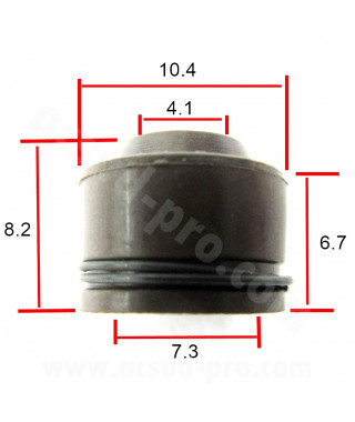 JOINTS QUEUE DE SOUPAPE ADAPT HONDA SH 125CC PEUGEOT  SUZUKI (VENDU PAR 10PCS)