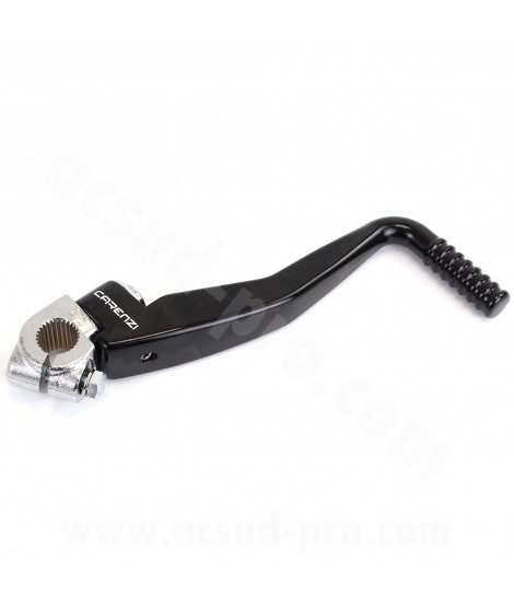 KICK DEMARRAGE CARENZI HQ ADAPT MINARELLI 50 AM6 BETA 50 RR YAMAHA 50 DT PEUGEOT 50 XPS  GENERIC 50 NEGRO ANODISADO