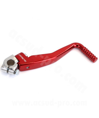 KICK DEMARRAGE CARENZI HQ ADAPT MINARELLI 50 AM6 BETA 50 RR YAMAHA 50 DT PEUGEOT 50 XPS ROUGE ANODISE