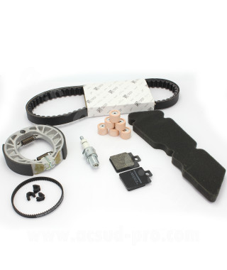 KIT ENTRETIEN ORIGINE COMPLET PIAGGIO 50 ZIP 2T 2000  VESPA 50 LX 2T 2005