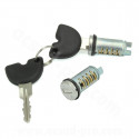 KIT SERRURES SCOOTER ADAPT PIAGGIO ZIP 2T ET 4T 125CC LIBERTY 2T ET 4T 125CC VESPA LX 2T ET 4T 125CC
