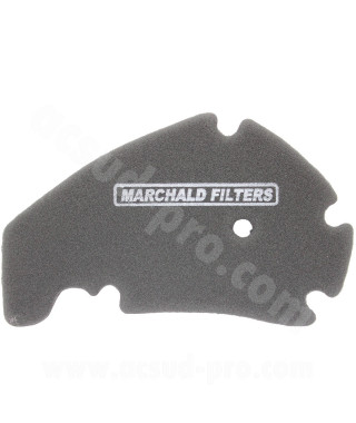MOUSSE FILTRE A AIR MAXISCOOTER MARCHALD ADAPT PIAGGIO 125 400 50 BEVERLY X9-EVO MP3 X10 X7 APRILIA ATLANTIC SR-MAX GILERA NEXUS