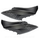 PAIRE COQUES CARENAGES ARRIERE ADAPT SYM ORBIT 2  NOIR MAT  50 125cc 2T ET 4T 2010-2014 (OEM: 83500-AAA-0001 83600-AAA-0001)