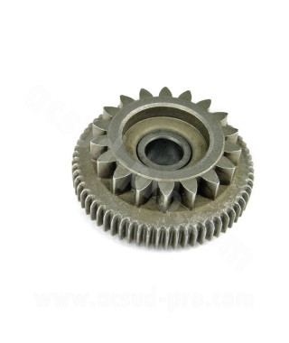 PIGNON INTERMEDIAIRE DEMARREUR ADAPT MBK 50 BOOSTER NITRO MACH G OVETTO 2T STUNT YAMAHA 50 BWS AEROX JOG R NEOS 2T SLIDER
