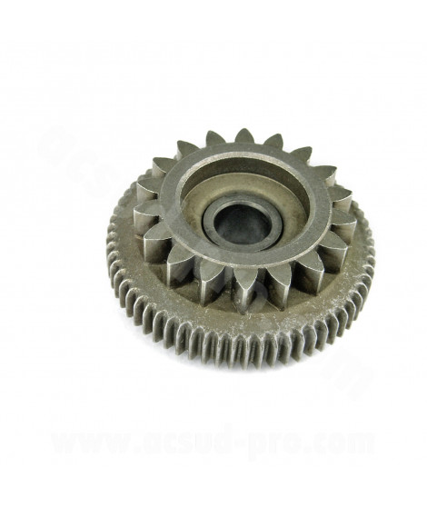 PIGNON INTERMEDIAIRE DEMARREUR ADAPT MBK 50 BOOSTER NITRO MACH G OVETTO 2T STUNT YAMAHA 50 BWS AEROX JOG R NEOS 2T SLIDER