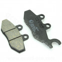 PLAQUETTE DE FREIN MAXISCOOT MALOSSI ADAPT AVANT ET ARRIERE PIAGGIO XEVO BEVERLY FLY MP3 TYPHOON  X10  X7 X8 GILERA NEXUS