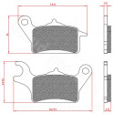 PLAQUETTE DE FREIN MAXISCOOTER BRENTA ADAPT HONDA VISION 110 2017-2022 ZOOMER X CLICK 125I  AVANT  (HOMOLOGUEE ECE R90) BR3181