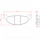 PLAQUETTE DE FREIN MAXISCOOTER BRENTA ADAPT YAMAHA  TMAX 500CC 2004-2011 AR 400 MAJESTY 2004 MBK 400 SKYLINER 2004