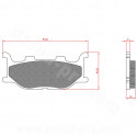 PLAQUETTE DE FREIN MAXISCOOTER BRENTA ADAPT YAMAHA 250 MAJESTY 2000 AV 400 MAJESTY 2008 AV 500 T-MAX AV MBK 250 SKYLINER