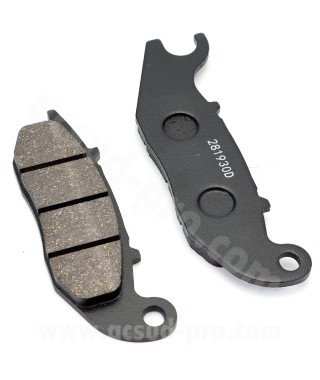 PLAQUETTE DE FREIN MAXISCOOTER RB MAX ADAPT NIU N-SPORT RIEJU RS2 2006-2010 HONDA CBF 125CC 2009-2018