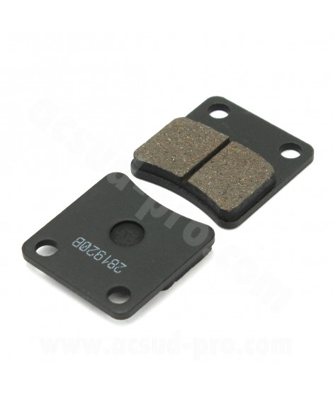 PLAQUETTE DE FREIN MAXISCOOTER RB MAX ADAPT PIAGGIO MP3 125-500CC (FREIN A MAIN) SYM ORBIT KYMCO MXU 400cc BMW C 650 GT