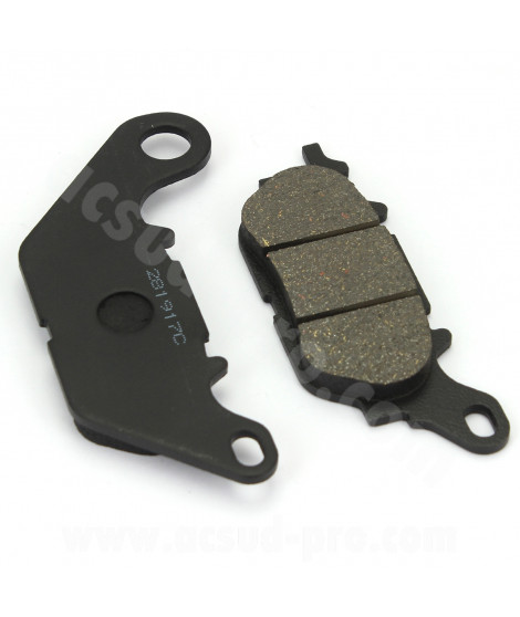 PLAQUETTE DE FREIN MAXISCOOTER RB MAX ADAPT YAMAHA NMAX 125-150CC ARRIERE 300 TRICITY ARRIERE   YBR 125CC YAMAHA XSR 125CC