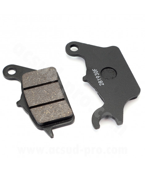 PLAQUETTE DE FREIN SCOOTER RB MAX  ADAPT PIAGGIO ONE NIU N-SPORT N-PRO ET NGT MBK TRIPTIK 125 2014-2017 KAWASAKI Z125 216-2018