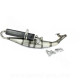 POT D'ECHAPPEMENT CARENZI SCOOT DAEMON ADAPT TNT MOTOR STRIKE GRIDO ROMA OTTO 2T CPI EURO-1 (MOTEUR ASIATIQUE 1PE40QMB 2T)