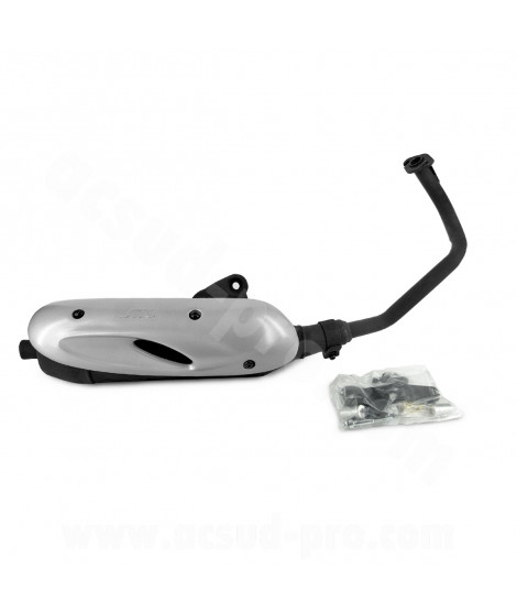 POT D'ECHAPPEMENT SITO SCOOT ADAPT KYMCO 50 AGILITY 4T 12 POUCES BOATIAN 50 REBEL 4T (NE SE MONTE PAS SUR AGILITY PRO)