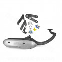 POT D'ECHAPPEMENT SITO SCOOT ADAPT MBK 50 NITRO 1997-2003 YAMAHA 50 AEROX 1997-2003 MALAGUTTI 50 F15 FIREFOX F12 (REF 0587)
