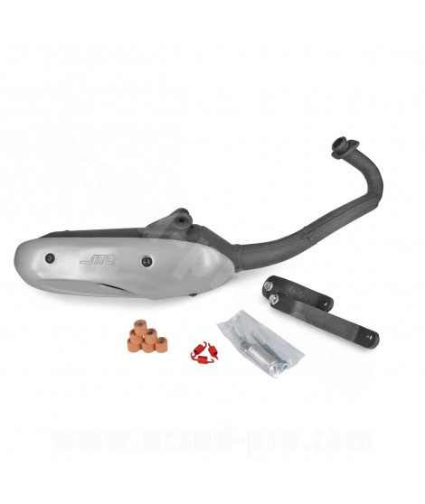 POT D'ECHAPPEMENT SITO SCOOT ADAPT PIAGGIO 50 TYPHOON 2T 2012-2019 NRG MC2 EXTREME 2T APRILIA 50 SCARABEO 2006