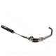 POT D'ECHAPPEMENT YASUNI  PASSAGE BAS R1 SILENCIEUX MAX  ALU NOIR ADAPT APRILIA RS50 RIEJU RS2 MATRIX YAMAHA  TZR50  MBK XPOWER