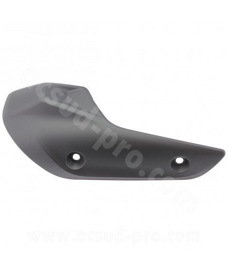 PROTECTION POT D'ECHAPPEMENT INFERIEUR MAXISCOOTER RB MAX ADAPT YAMAHA TMAX 530 2017-2019  SX DX  NOIR MAT  (OEM : BC31465T0000)