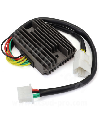 REGULATEUR DE TENSION MAXISCOOTER ADAPT HONDA 400 SILVERWING 2006-2008 600 SILVERWING 2002-2011 (12V - TRIPHASE -  SH689-BB)