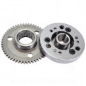 ROUE LIBRE DEMARREUR ADAPT PEUGEOT 50 SPEEDFIGHT 4 TWEET 4T SYM 50 JET 4 MIO ORBIT 2 3 SYMPHONY 4T TNT MOTOR BOSTON 12P HALO