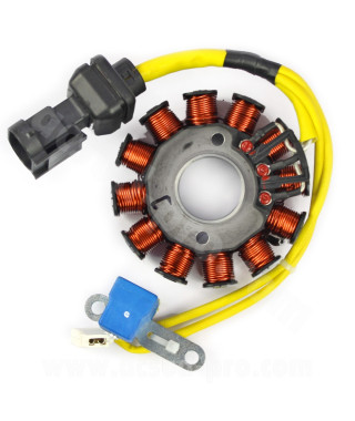 STATOR ALLUMAGE MAXISCOOTER ADAPT PIAGGIO 125 FLY LIBERTY VESPA LX VESPA S 2007 X8 2004 X9 2003 TYPHOON 2010