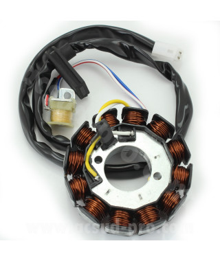 STATOR ALLUMAGE MINARELLI 50 AM6 BETA 50 RR 2013-2020 YAMAHA 50 TZR 2003-2011/MBK 50 X POWER 2003-2011 (OEM : 024100010000)