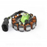 STATOR ALLUMAGE SCOOTER ADAPT PIAGGIO 50 VESPA LX 4T 4 SOUPAPES FLY 4T 4 SOUPAPES APRILIA 50 SCARABEO 4T 4 SOUPAPES 12 POLES